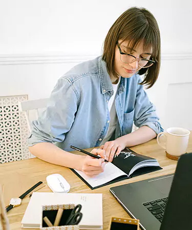 ladies writing